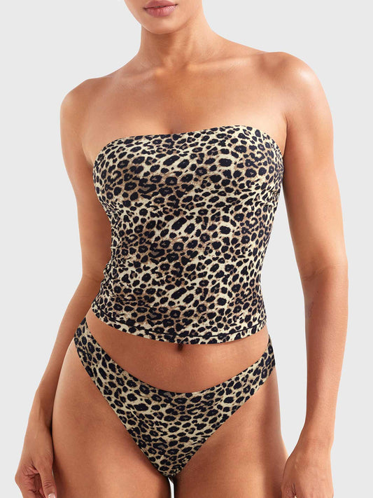 Top a tubo leopardato Yeoreo Sophie