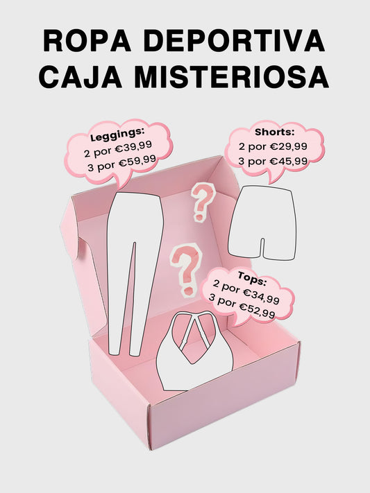 Caja Misteriosa de Ropa Deportiva – Leggings, Shorts o Tops