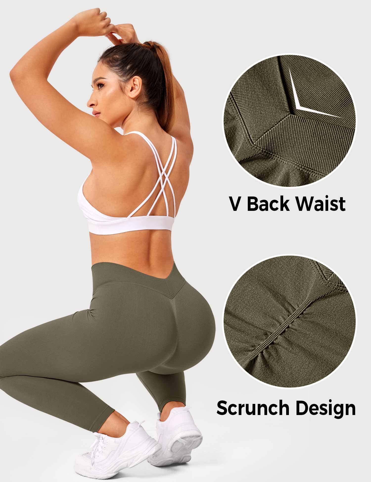 Yeoreo V Back Alexi Leggings