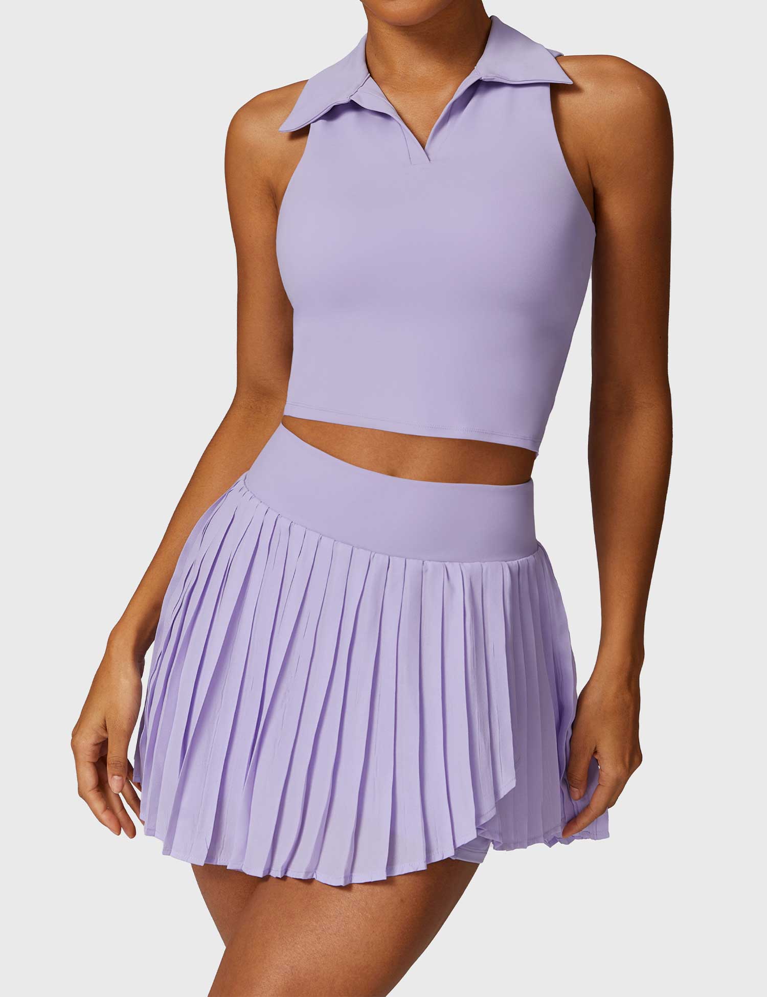 Yeoreo Crop Top Tenis Faldas Sets