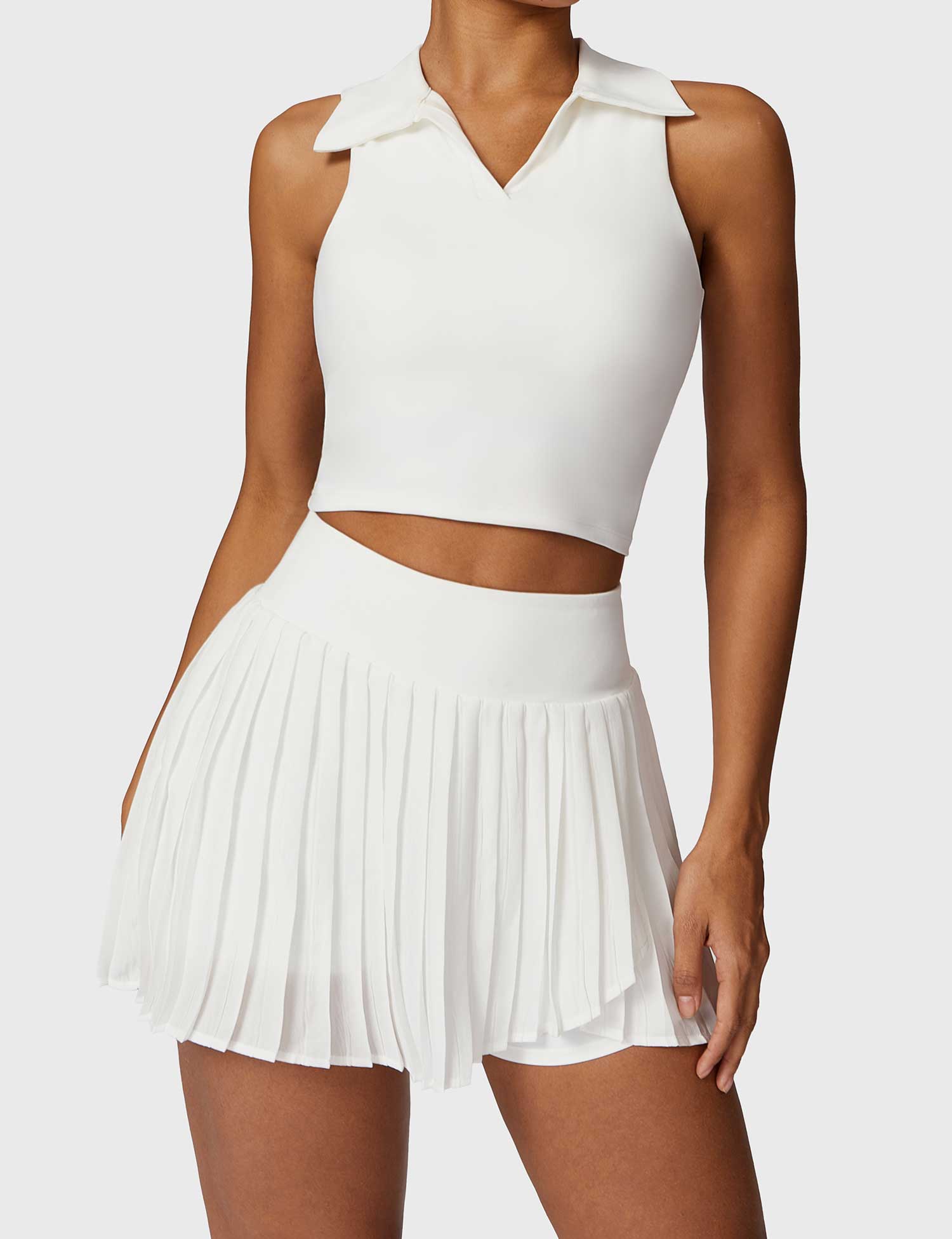 Yeoreo Crop Top Tenis Faldas Sets