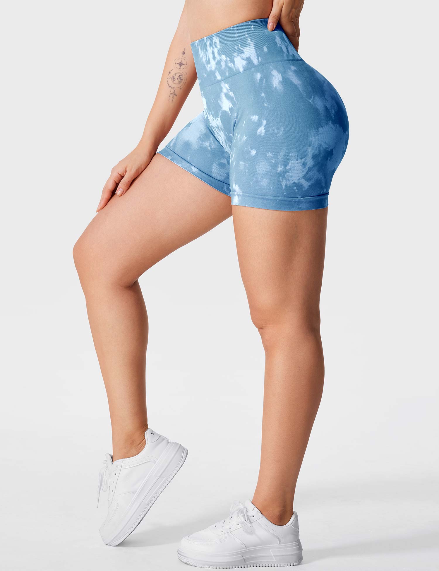 Yeoreo Leggings Shorts Jada Estampado Sin Costuras