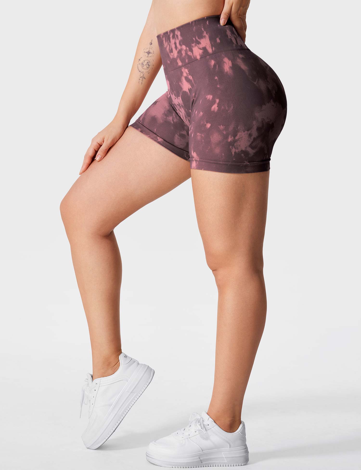 Yeoreo Leggings Shorts Jada Estampado Sin Costuras