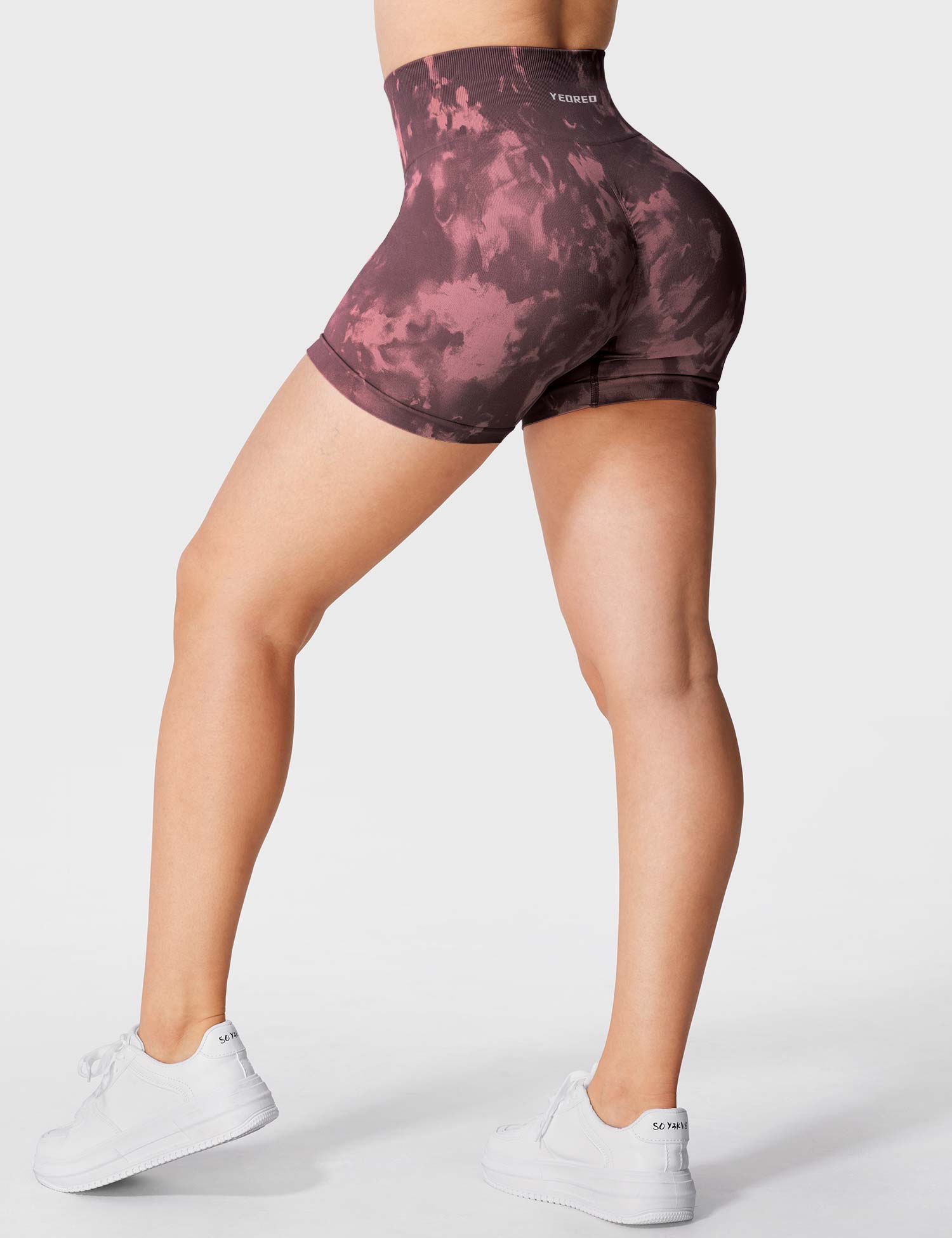 Yeoreo Leggings Shorts Jada Estampado Sin Costuras