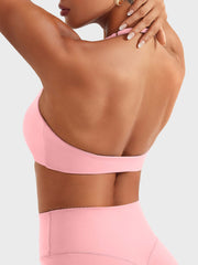 Yeoreo Sujetador Deportivo Halter Amiey