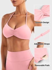 Yeoreo Sujetador Deportivo Halter Amiey