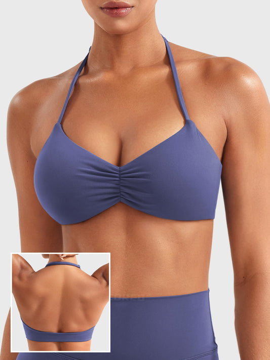 Yeoreo Sujetador Deportivo Halter Amiey