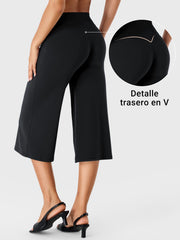 Yeoreo Samyer Capri De Pierna Ancha Tiro Bajo 21"