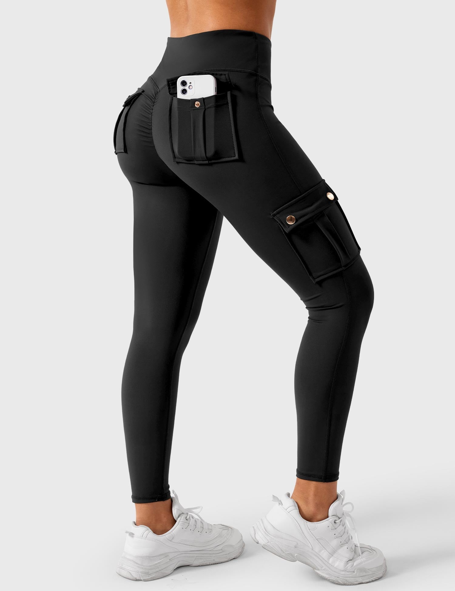 Yeoreo Cargo Workout Leggings Con Bolsillos