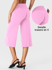 Yeoreo Samyer Capri De Pierna Ancha Tiro Bajo 21"