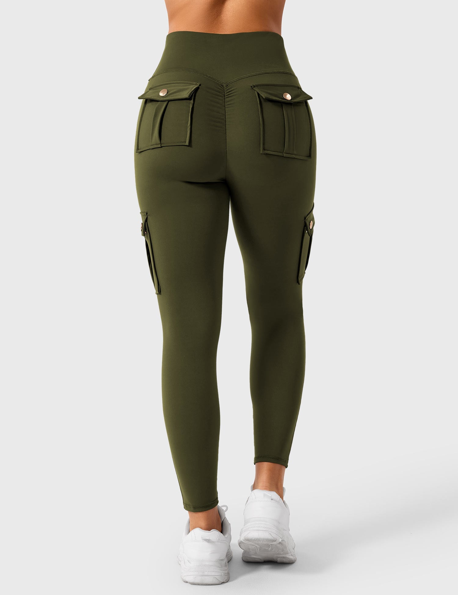 Yeoreo Cargo Workout Leggings Con Bolsillos