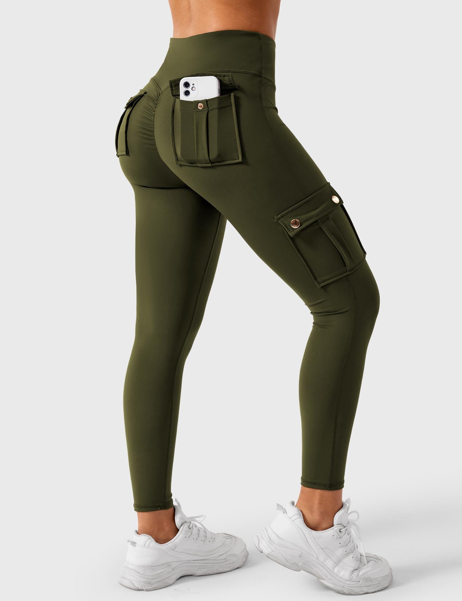 Yeoreo Cargo Leggings Conbolsillos