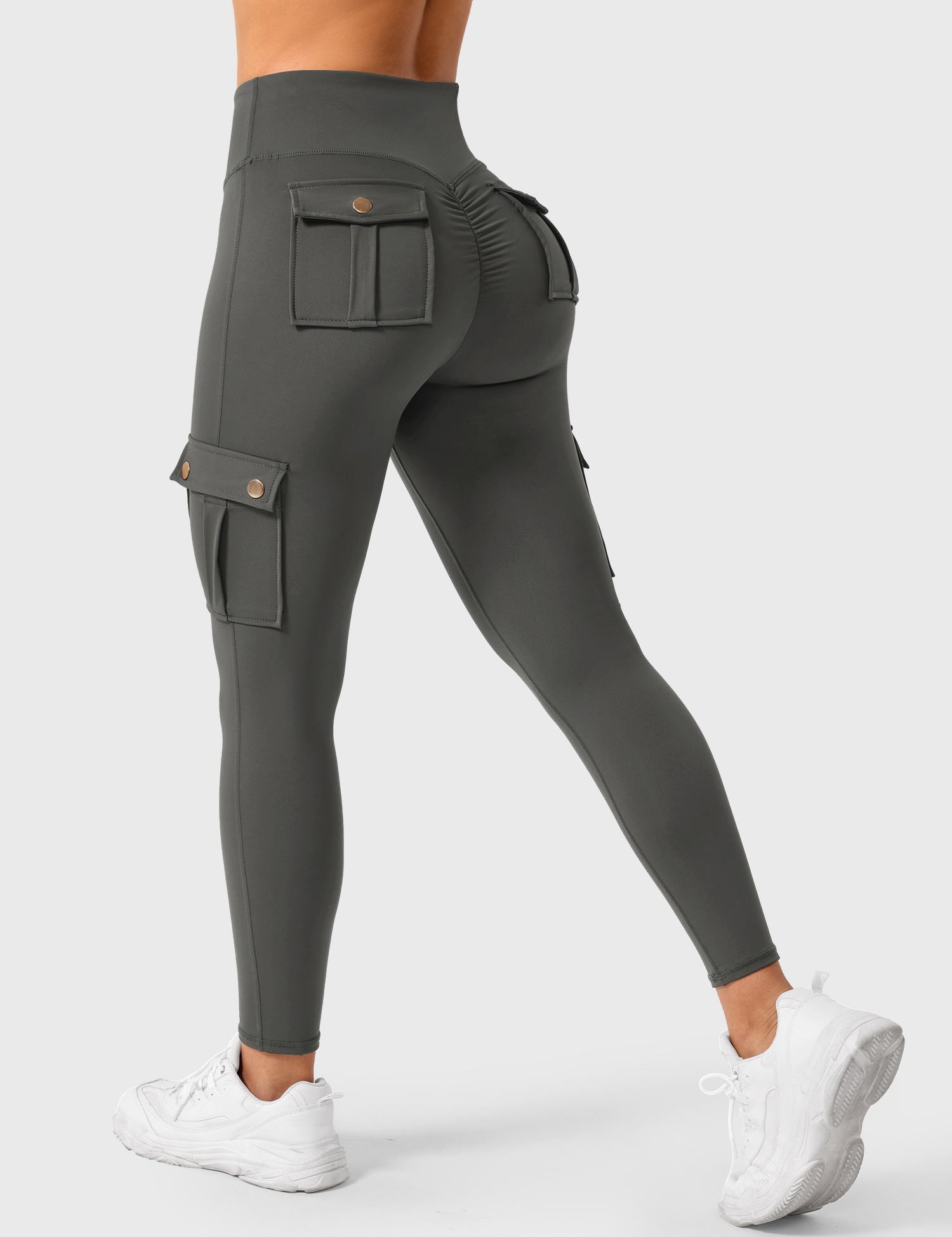 Yeoreo Cargo Workout Leggings Con Bolsillos