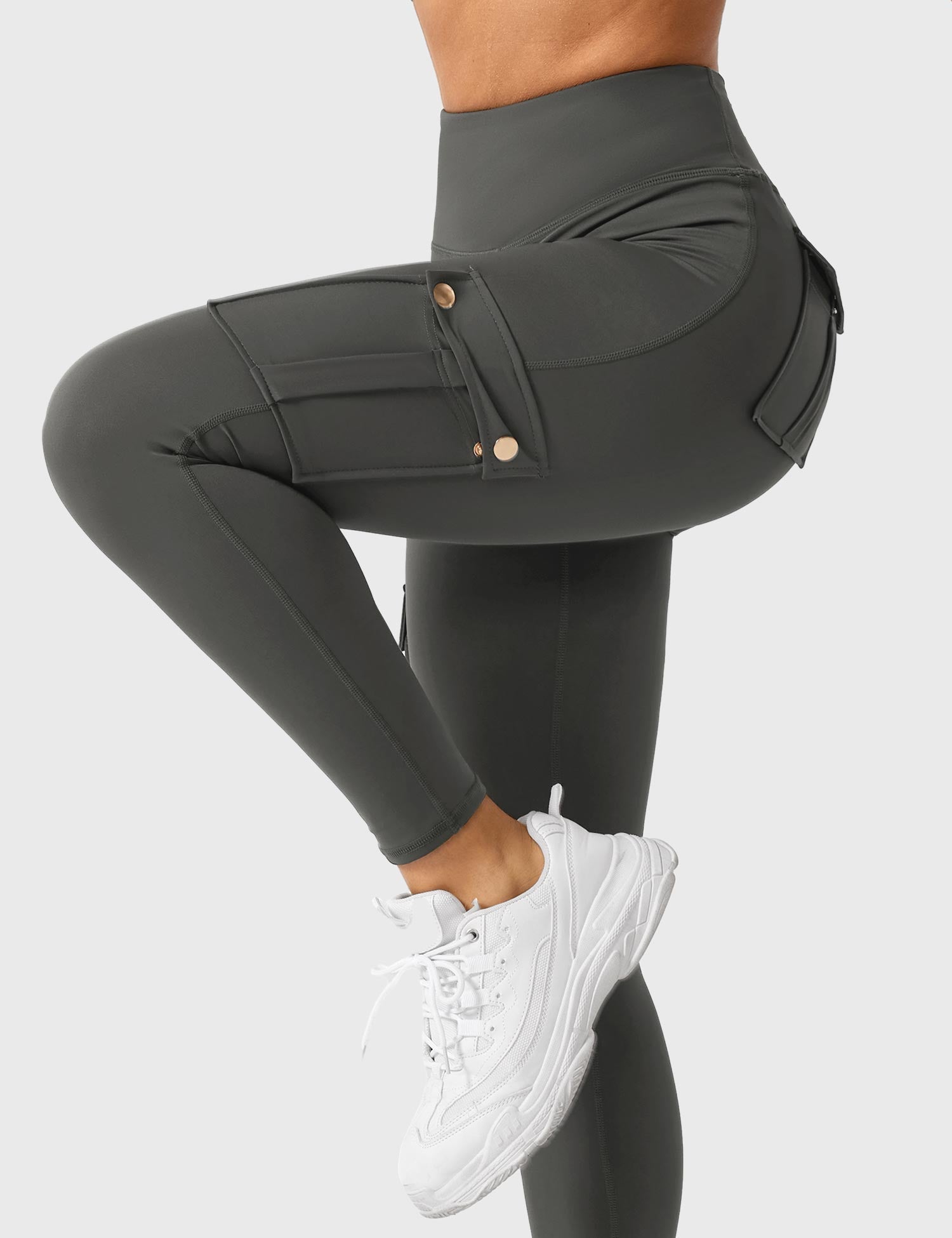 Yeoreo Cargo Workout Leggings Con Bolsillos