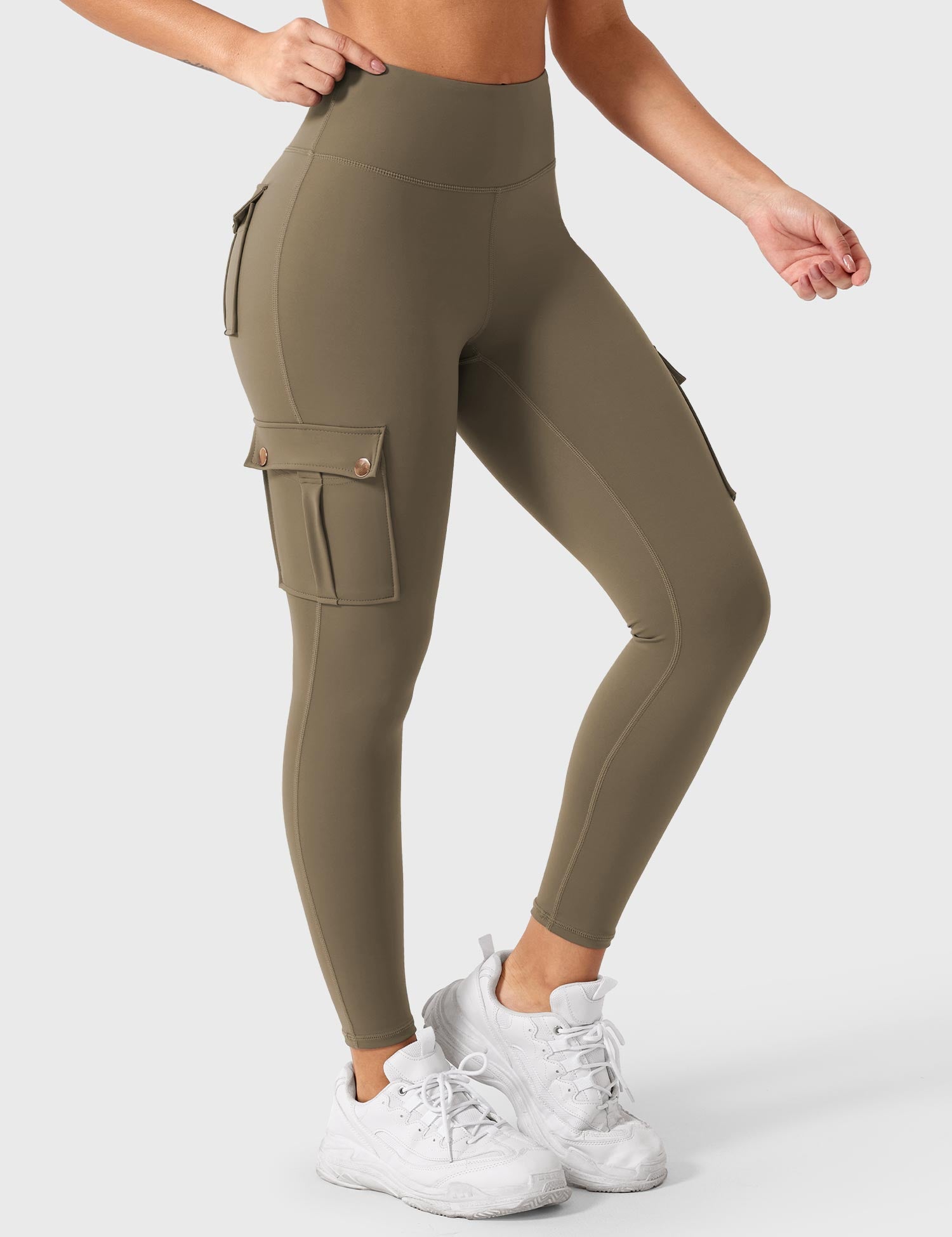 Yeoreo Cargo Workout Leggings Con Bolsillos