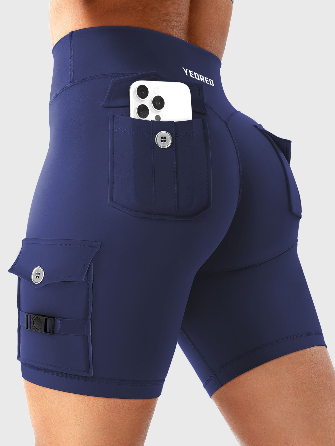 Yeoreo Oaklie Cargo Shorts de Ciclismo