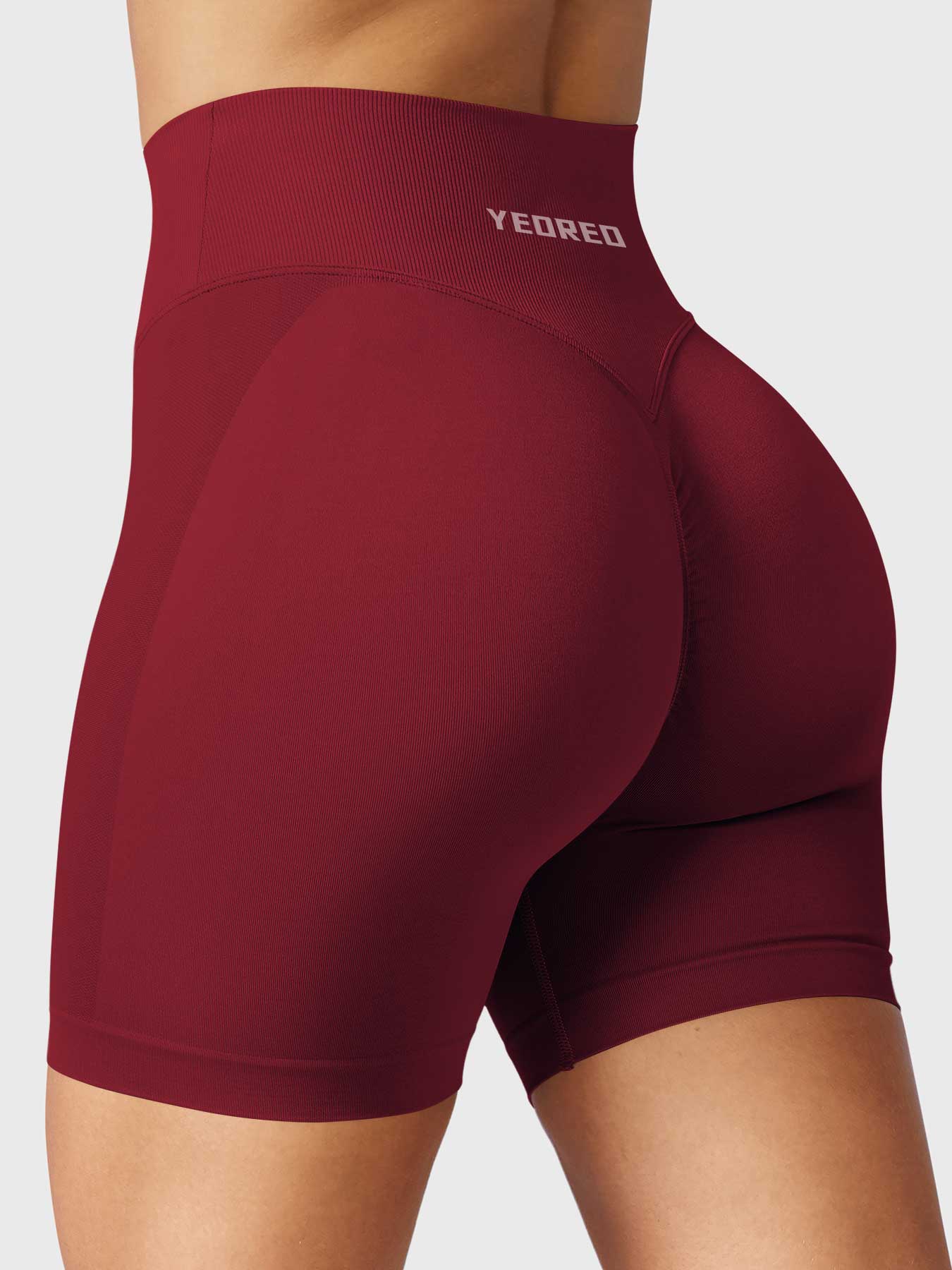 Yeoreo Pantalones Cortos Headey con Cintura en V de 5"