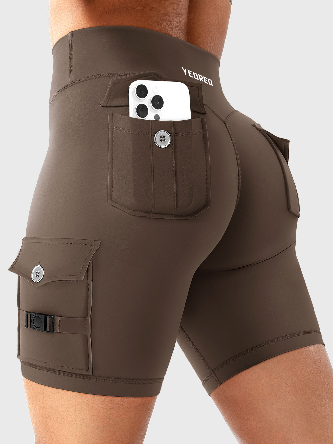 Yeoreo Oaklie Cargo Shorts de Ciclismo